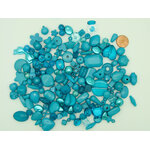 perle bleue acrylique melange acry-75g-bleu