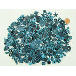perle bleu acrylique marbre acry-75g-turquoiqe-fonce