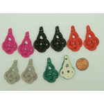 pendentif acrylique noeud mix
