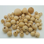 PB-75g-rond perle bois 75 grammes