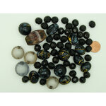 perle acrylique noir RES-lot-08