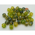 perle acrylique vert RES-lot-17