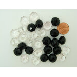 perle acrylique trans noir mix RES-lot-20
