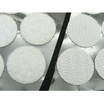 fermoir velcro blanc