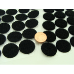 fermoir velcro noir fermeture