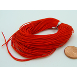 fil polyester 08 tresse 20m rouge cordon