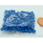 rocaille 5mm bleu fonce