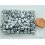 rocaille 5mm gris argent