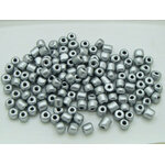 rocaille 5mm gris argent perle