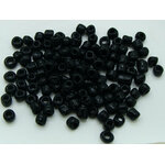 rocaille 5mm noir opaque
