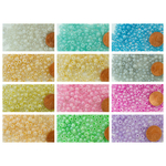 perle rocaille nacre pastel 4mm col0