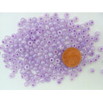 rocaille nacre 4mm violet