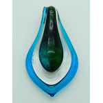 Pend-392-1 pendentif bleu vert