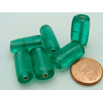 perles tubes bleu vert verre VS-T18x10-bleu-vert