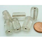 perles tubes transparent verre VS-T18x10-transp