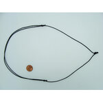 collier avec boucle noir CM-nylon-boucle