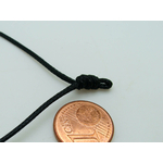 collier reglable avec boucle noir reglable CM-nylon-boucle