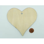 embellissement bois coeur 10x10 1 trou