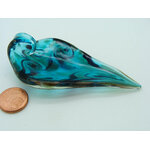 pendentif bleu verre Pend-420-4