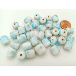 lot perles tubes bleues PV-lot-43
