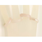 Bague verre simple rose clair BAG01-06