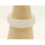 Bague verre simple blanc BAG01-11p2