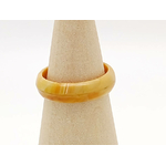 Bague verre simple marron BAG01-13