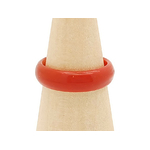 Bague verre simple rouge BAG01-16