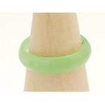 Bague verre simple vert BAG01-19