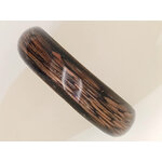 bracelet noir dore verre BRA03