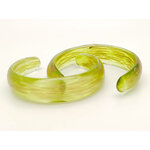 bracelet vert dore verre bijoux BRA06