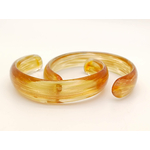 bracelet vert  olive dore verre bijoux BRA07