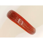 bracelet rouge dore verre BRA08