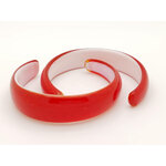 bracelet rouge verre bijoux BRA09