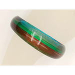 bracelet rouge vert jaune verre BRA17