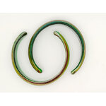 bracelet rouge jaune bleu verre poignet BRA21