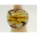 bague fleur jaune dore BAG02-jaune