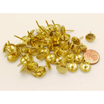 clous tapissiers 11mm dore fleur