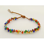 bracelet tresse rocaille BRA04