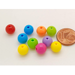perles resine multicolore RES-54