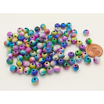 perles resine givre multicolore RES-85