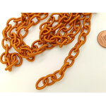 chaine nylon marron cordon