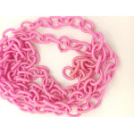 chaine nylon rose fonce cordon