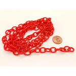 chaine nylon rouge