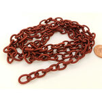 chaine nylon marron fonce