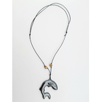 collier requin perle pierre col17