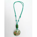 collier pendentif rond reglable col18