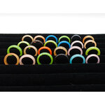 24 Bagues verre simple lot 01 p3