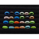 24 Bagues verre simple lot 02 p7