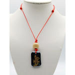 collier pendentif dragon hematite grave COL22